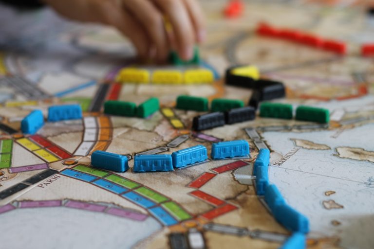 Een leuk bordspel: Ticket to Ride